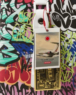 SPRAYGROUND HALF GRAFF JETSETTER CARRY-ON LUGGAGE 31 SPRAYGROUND HALF GRAFF JETSETTER CARRY-ON LUGGAGE -Spray Ground CL145 13