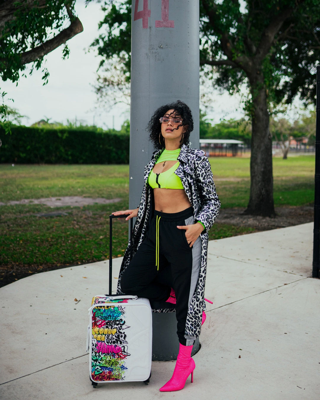 SPRAYGROUND HALF GRAFF JETSETTER CARRY-ON LUGGAGE 5 SPRAYGROUND HALF GRAFF JETSETTER CARRY-ON LUGGAGE - Image 5