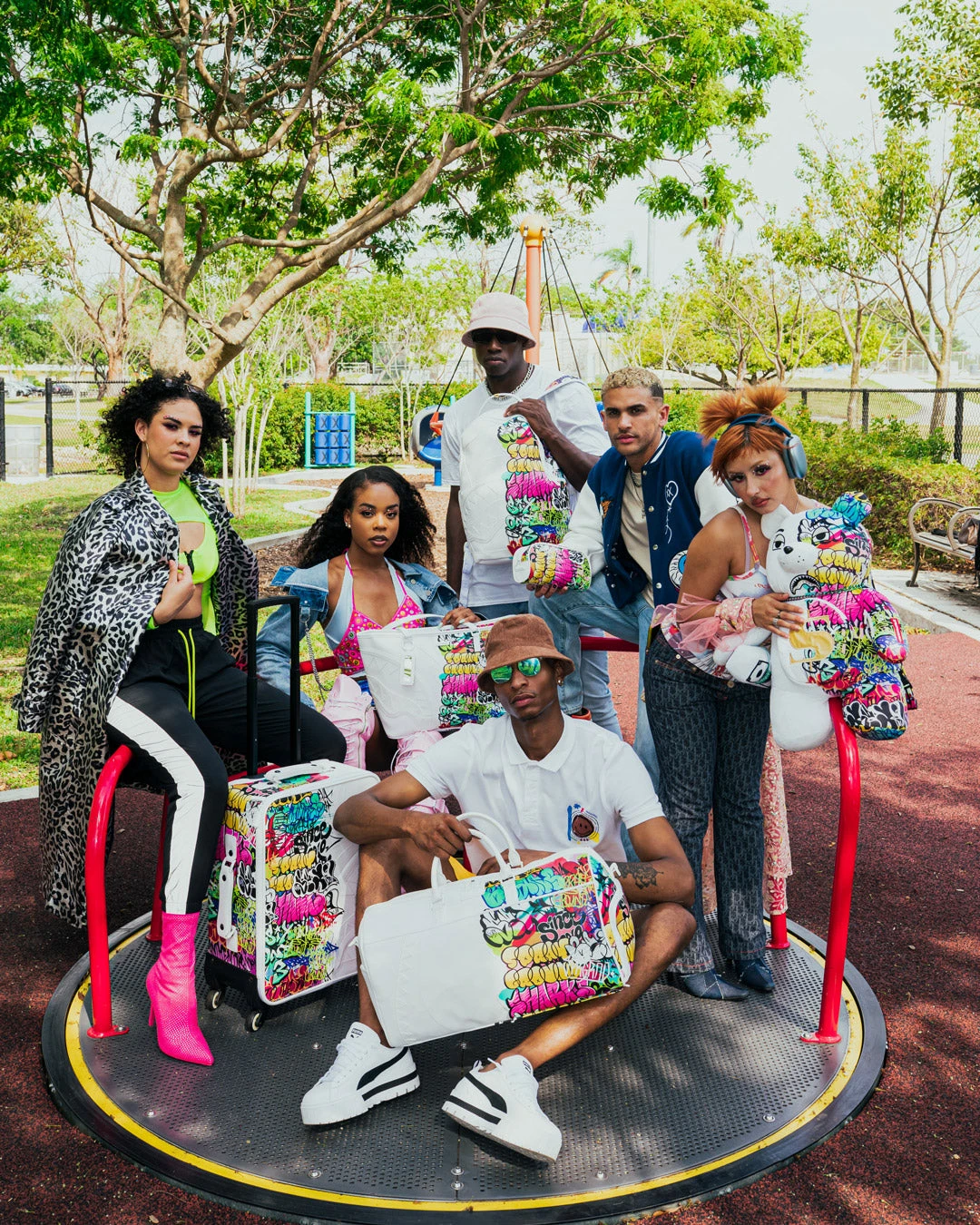 SPRAYGROUND HALF GRAFF JETSETTER CARRY-ON LUGGAGE 7 SPRAYGROUND HALF GRAFF JETSETTER CARRY-ON LUGGAGE - Image 7