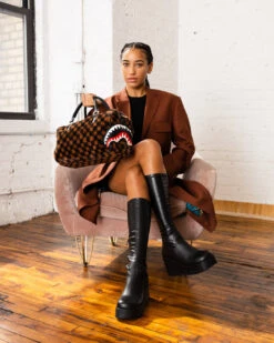 SPRAYGROUND FURRR SHARKS IN PARIS MINI DUFFLE -Spray Ground D4931 3 1