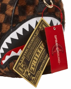 SPRAYGROUND FURRR SHARKS IN PARIS MINI DUFFLE -Spray Ground D4931 T