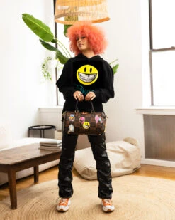 SPRAYGROUND GLOBAL MOGUL POPAGANDA RON ENGLISH EDITION MINI DUFFLE -Spray Ground D4954 4 1