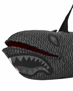 SPRAYGROUND SHARKFINITY STEALTH PILOT SHARK SHAPE DUFFLE -Spray Ground D5614 7