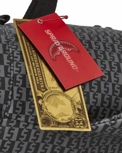 SPRAYGROUND SHARKFINITY STEALTH PILOT SHARK SHAPE DUFFLE -Spray Ground D5614 T