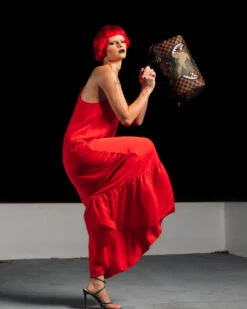 SPRAYGROUND EXTERIOR GOLD ZIP POCKET SHARKS IN PARIS MINI DUFFLE -Spray Ground D5627 2 1