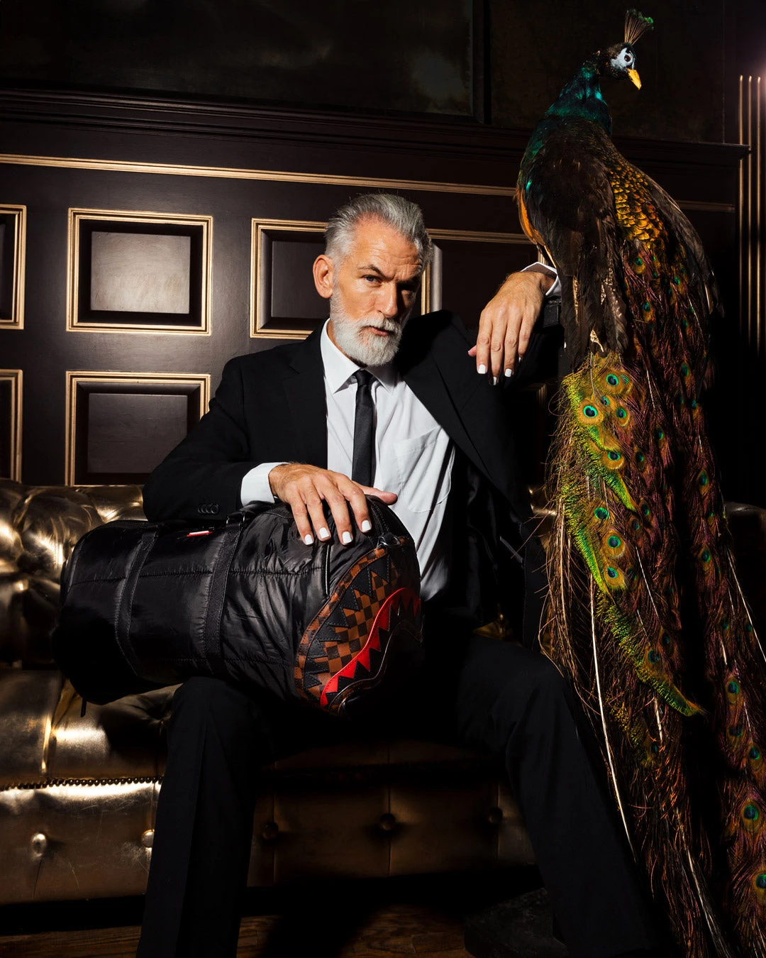 SPRAYGROUND PUFFER SHARK VAIL FLEX DUFFLE 2 SPRAYGROUND PUFFER SHARK VAIL FLEX DUFFLE - Image 2