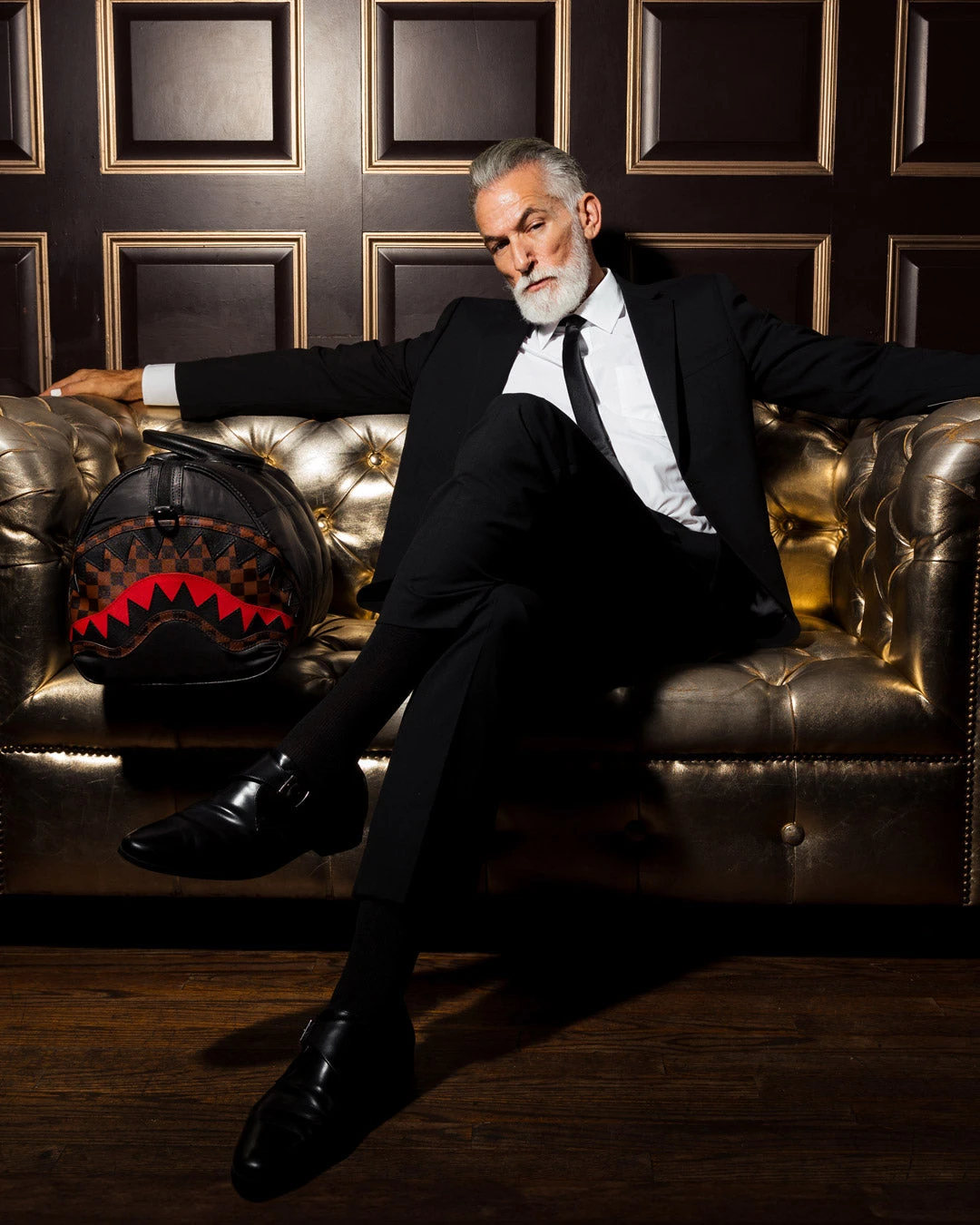 SPRAYGROUND PUFFER SHARK VAIL FLEX DUFFLE 6 SPRAYGROUND PUFFER SHARK VAIL FLEX DUFFLE - Image 6