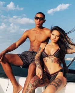 SPRAYGROUND MIDNIGHT MONEYGRAM BIKINI -Spray Ground IMG 4842