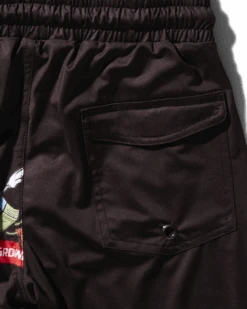 SPRAYGROUND KIDS PATCH ALL-IN SWIM TRUNKS (BLACK) -Spray Ground SPY212BLK 4