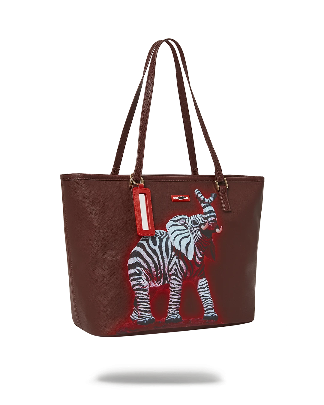 SPRAYGROUND ZEBRA ELEPHANT RON ENGLISH COLLAB TOTE 3 SPRAYGROUND ZEBRA ELEPHANT RON ENGLISH COLLAB TOTE - Image 3