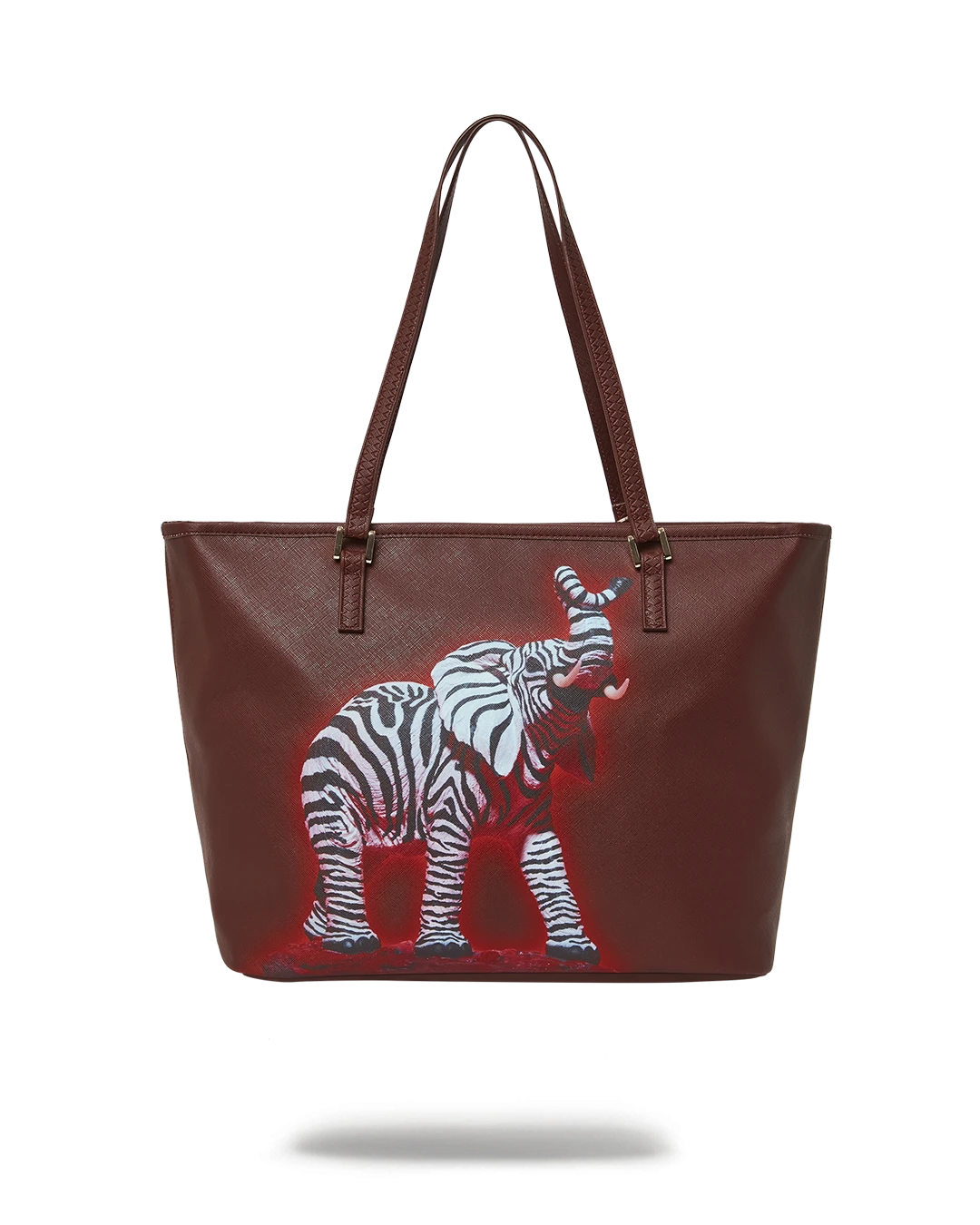 SPRAYGROUND ZEBRA ELEPHANT RON ENGLISH COLLAB TOTE 5 SPRAYGROUND ZEBRA ELEPHANT RON ENGLISH COLLAB TOTE - Image 5