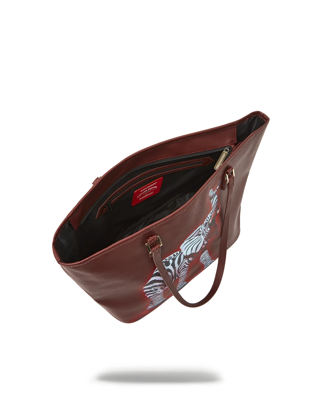 SPRAYGROUND ZEBRA ELEPHANT RON ENGLISH COLLAB TOTE 7 SPRAYGROUND ZEBRA ELEPHANT RON ENGLISH COLLAB TOTE - Image 7