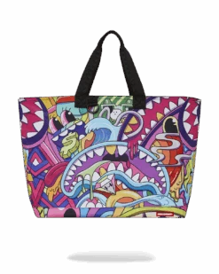 SPRAYGROUND STEADY TRIPPIN BEACH TOTE
