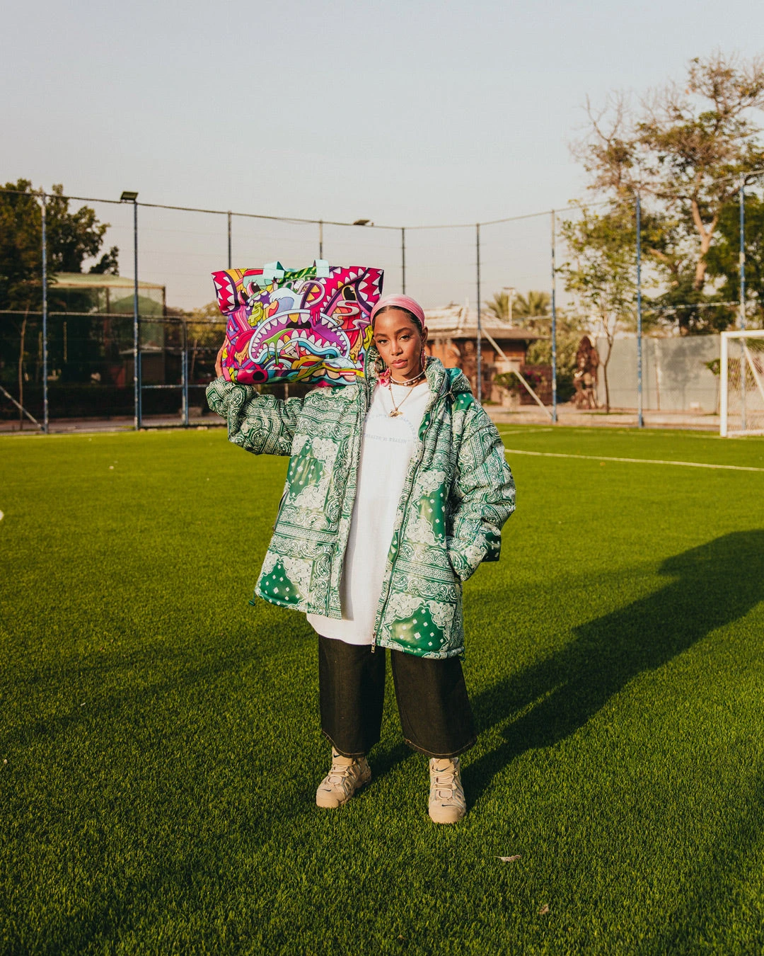 SPRAYGROUND STEADY TRIPPIN BEACH TOTE 2 SPRAYGROUND STEADY TRIPPIN BEACH TOTE - Image 2