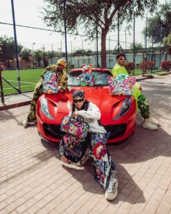 SPRAYGROUND STEADY TRIPPIN BEACH TOTE 10 SPRAYGROUND STEADY TRIPPIN BEACH TOTE -Spray Ground T5579 2 1