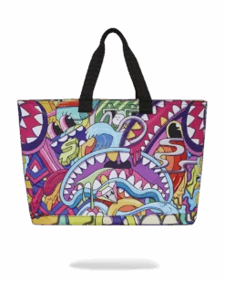 SPRAYGROUND STEADY TRIPPIN BEACH TOTE 11 SPRAYGROUND STEADY TRIPPIN BEACH TOTE -Spray Ground T5579 3