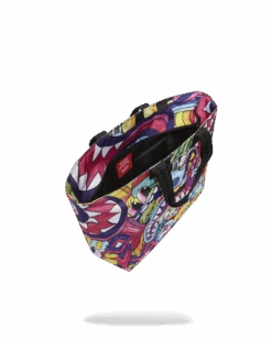 SPRAYGROUND STEADY TRIPPIN BEACH TOTE 12 SPRAYGROUND STEADY TRIPPIN BEACH TOTE -Spray Ground T5579 5