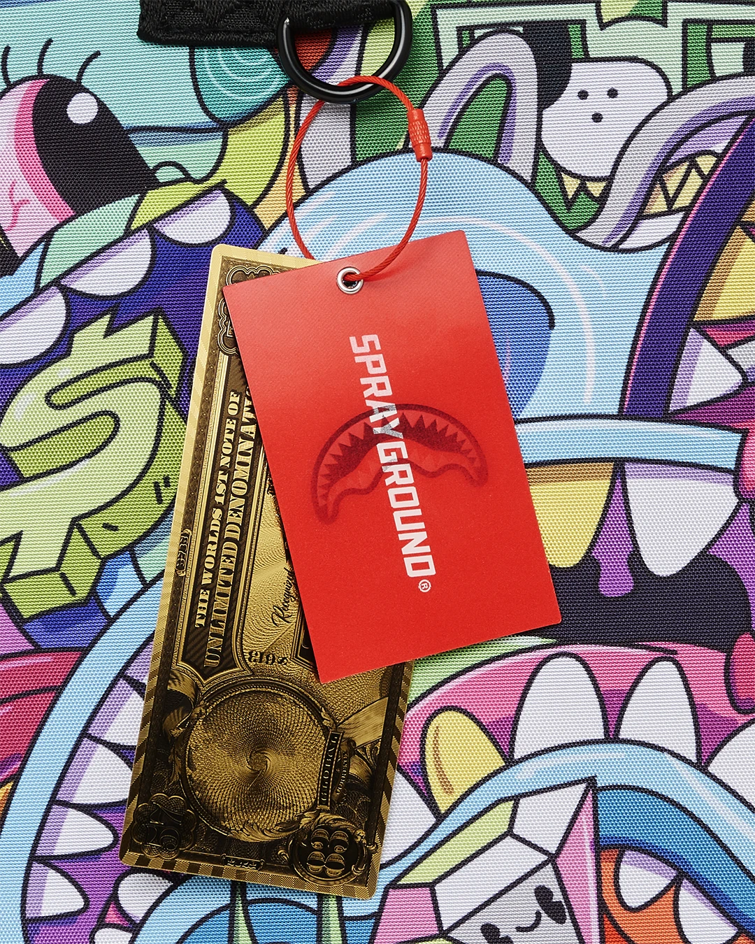 SPRAYGROUND STEADY TRIPPIN BEACH TOTE 7 SPRAYGROUND STEADY TRIPPIN BEACH TOTE - Image 7