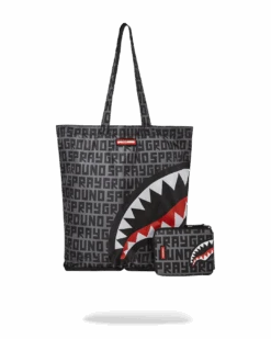 SPRAYGROUND SHARKFINITY STEALTH PILOT PACKABLE TOTE -Spray Ground T5611 1 1