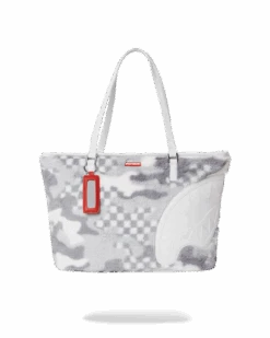 SPRAYGROUND 3AM PLUSH SWISS ALPS TOTE